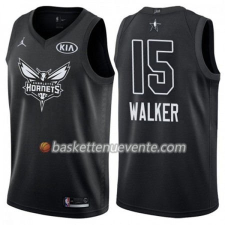 Maillot Basket Charlotte Hornet Kemba Walker 15 2018 All-Star Jordan Brand Noir Swingman - Homme